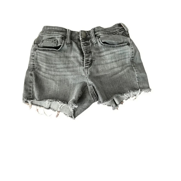 Universal Thread Junior Womens Shorts Size 00 Denim Booty Bootie Cut Off Pockets - Picture 1 of 8
